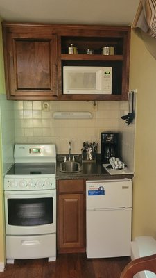 Photo of Club Wyndham Patriots’ Place - Williamsburg, VA, US. Kitchenette In Studio Room