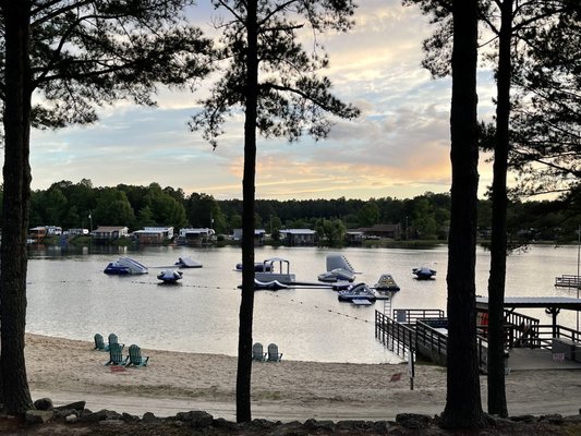 Photo of davis lakes and camoground - Suffolk, VA, US. Lake Helen