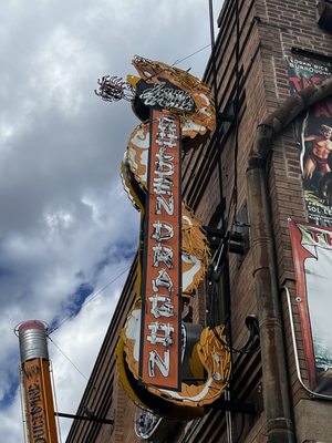 Photo of dc's on b street - Pueblo, CO, US. DC Alley Neon sign installment