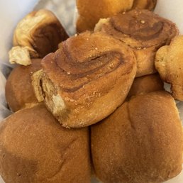 Our Famous Homemade Cinnamon Rolls, Corn Bread and Yeast Rolls