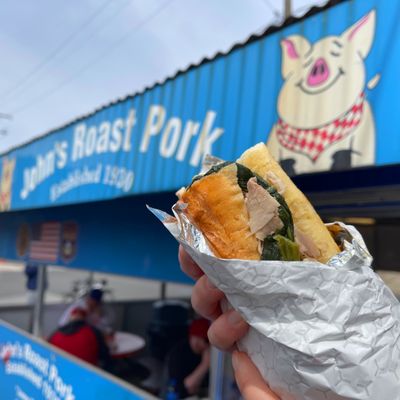 Photo of John's Roast Pork - Philadelphia, PA, US. Roast Pork Sandwich