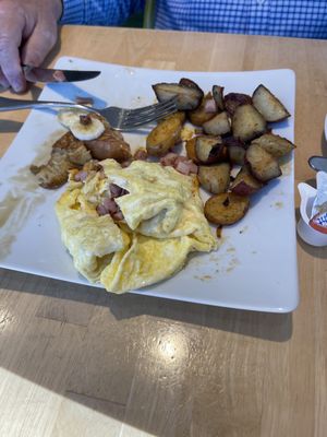 Photo of 41Hundred - Raleigh, NC, US. Hoops and ham and fingerling  potatoes