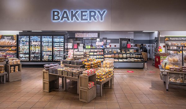 Photo of Stop & Shop - Cranston, RI, US. Wide shot of bakery department.