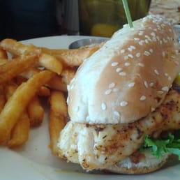 Blackened Tilapia Sandwich