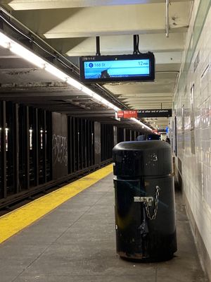 Photo of MTA - Franklin Avenue Shuttle - Brooklyn, NY, US. The C  train is the worst line runs every 15 minutes