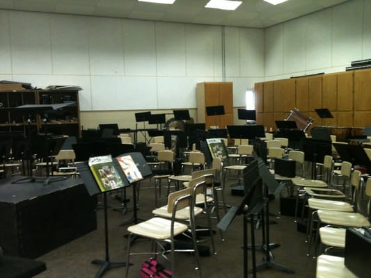 Photo of Van Buren Senior High School - Van Buren, AR, US. Band room