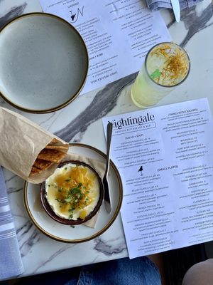 Photo of Nightingale Rooftop - Holly Springs, NC, US. Beets and feta