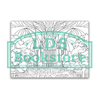 Washington D.C. Temple Coloring Page - Printable