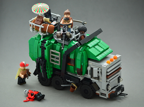 Lego Zombie Apocalypse Vehicle