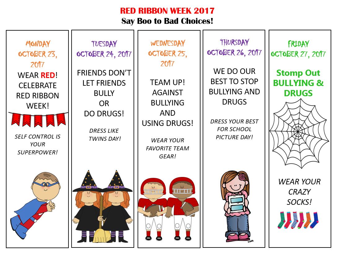 Red Ribbon Week Theme Ideas