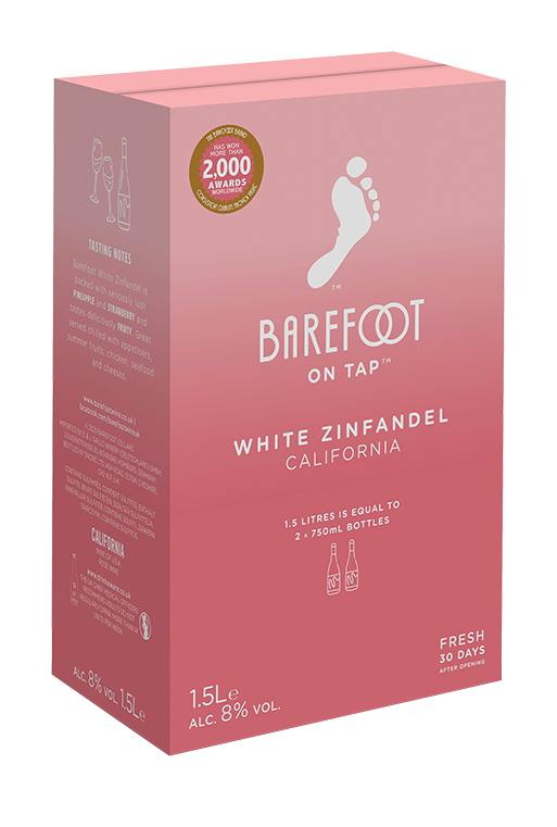 Barefoot On Tap White Zinfandel