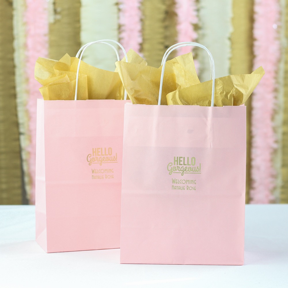 Personalized Baby Shower Gift Bags