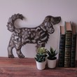 Steel Drum Dog Wall Art