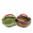 Handwoven Guyanese Market Basket in Various Colors 