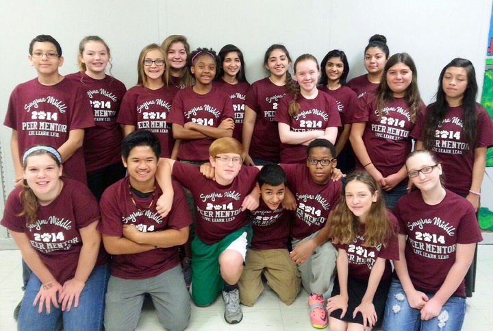 Smyrna Middle School Peer Mentors T-Shirt Photo