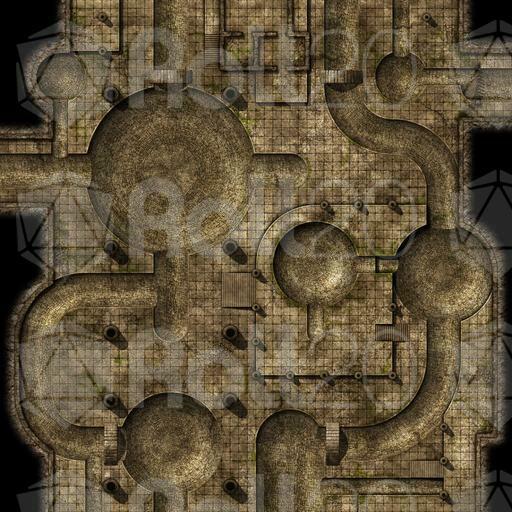 Save Vs. Cave: Sewers Great Basins | Roll20 Marketplace: Digital goods ...