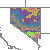 Nevada First Frost Date Map