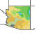 Arizona Interactive USDA 1990 Hardiness Zone Map