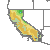 California Interactive USDA 1990 Hardiness Zone Map