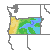 Oregon Interactive USDA 1990 Hardiness Zone Map