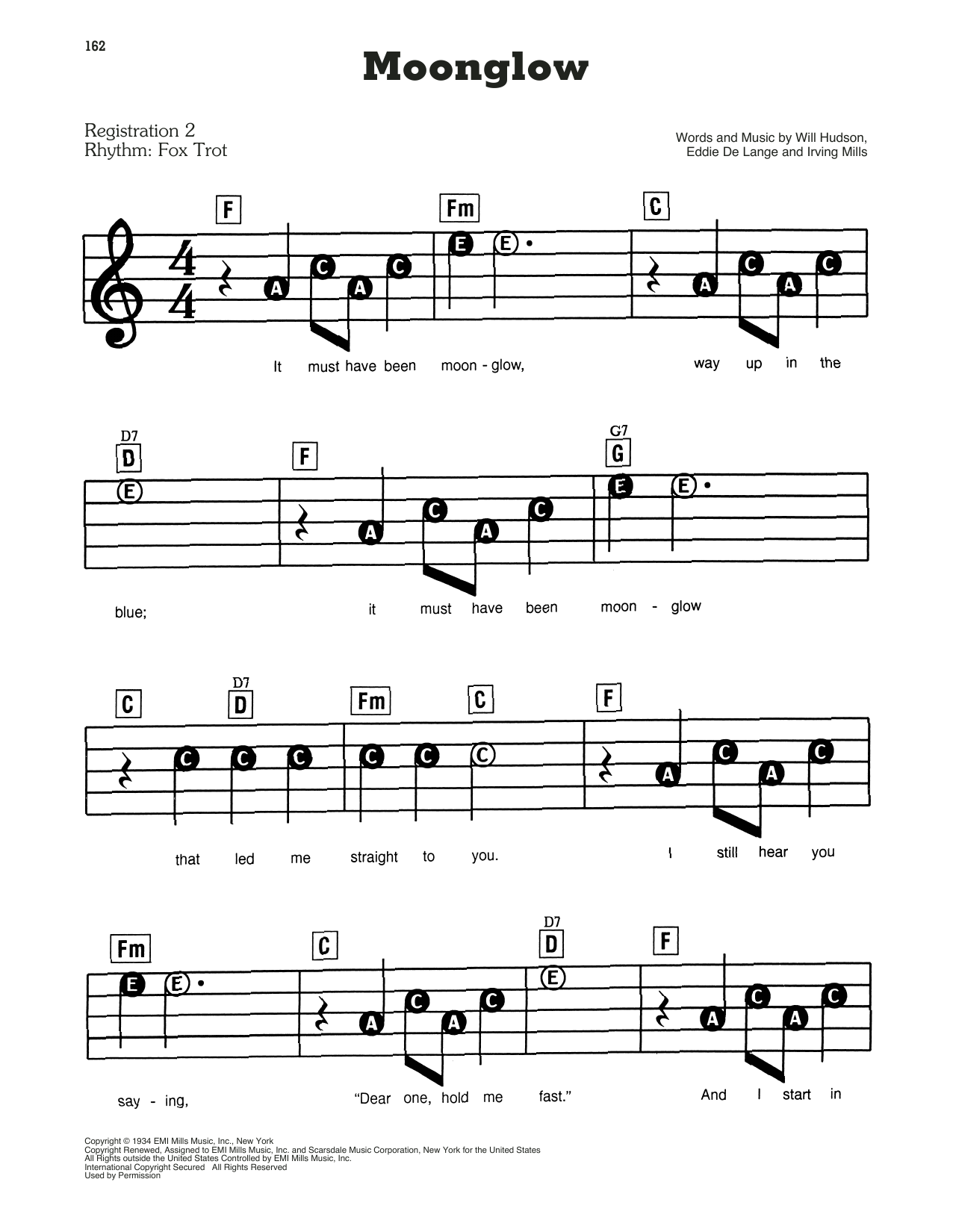 Moonglow Digital Sheet Music