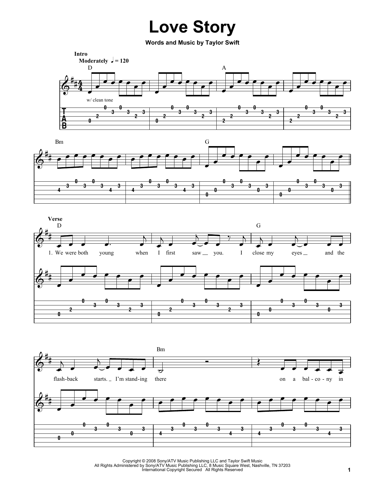 Love Story Digital Sheet Music