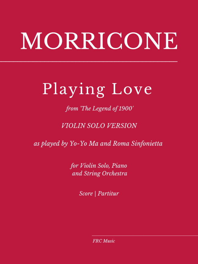 Playing Love (arr. Flavio Regis Cunha) Digital Sheet Music