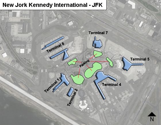 Navigating JFK Airport: A Comprehensive Guide To Terminal 10 - Map ...