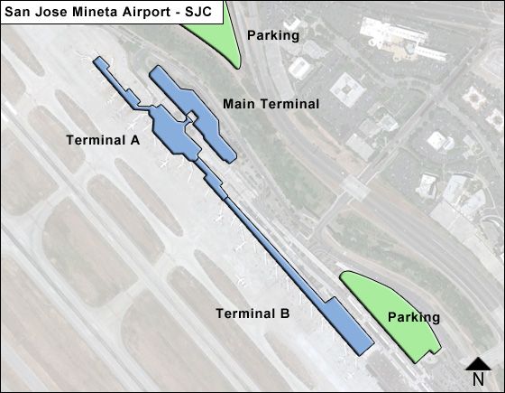 San Jose Costa Rica Airport Terminal Map