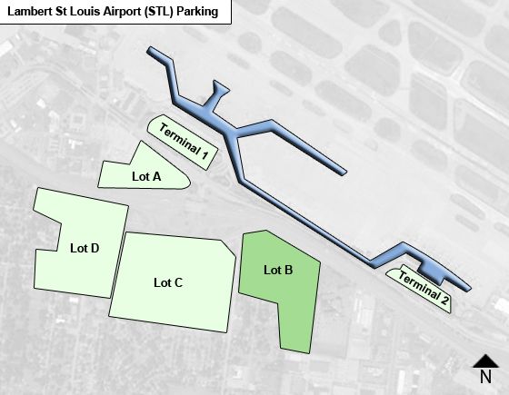 Parking St Louis Airport Map | Literacy Ontario Central South