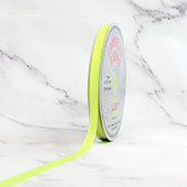 3/8&quot; Grosgrain Ribbon - 50 Yards (Neon Yellow)