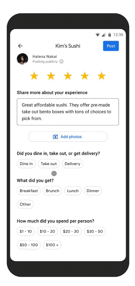 Google Maps Reviews More Questions