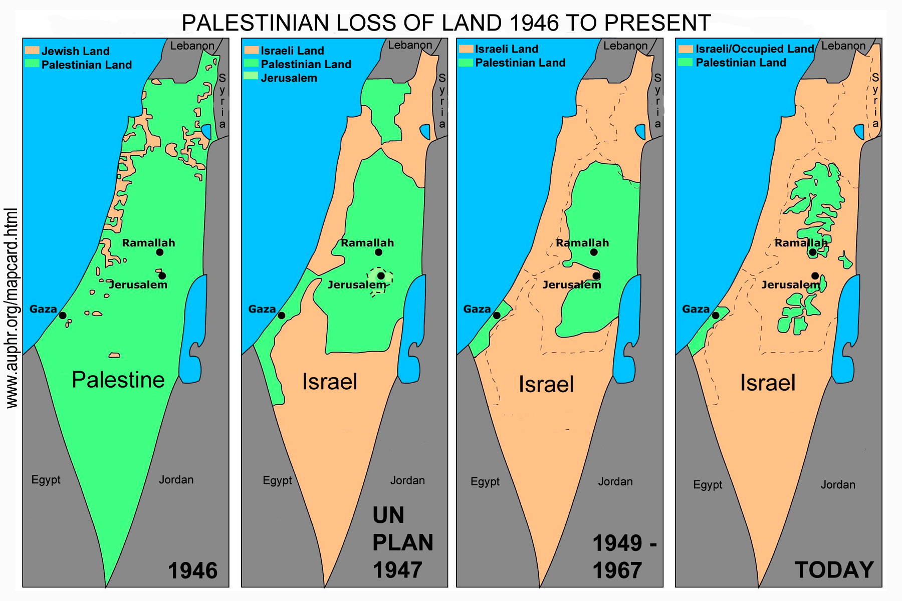 Historical Maps Of Palestine - vrogue.co