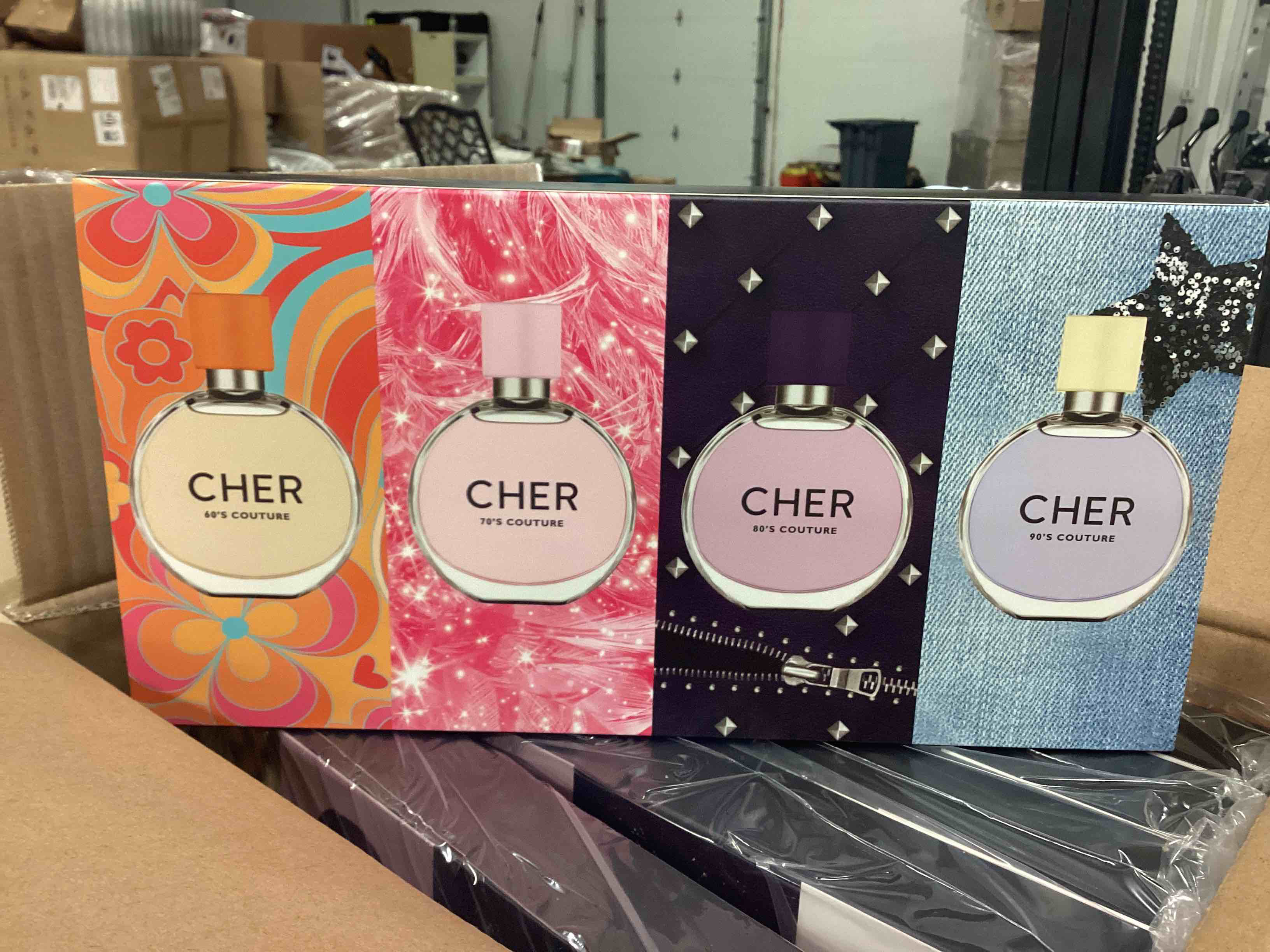 Cher Decades Collection 4 Piece Fragrance Set Eau De Parfum -1oz