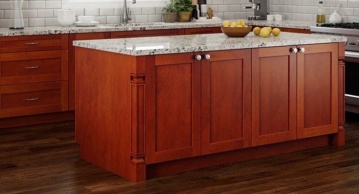 Shaker York Nutmeg Base Cabinets Please Descrption