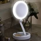 HAMMACHER SCHLEMMER the brighter foldaway vanity mirror