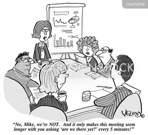 Funny Cartoons About Meetings