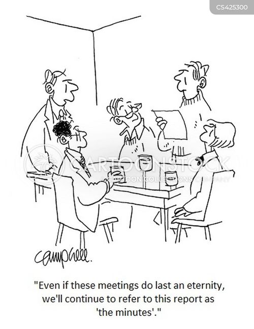 Funny Cartoons About Meetings