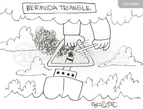 Bermuda Triangle Cartoon