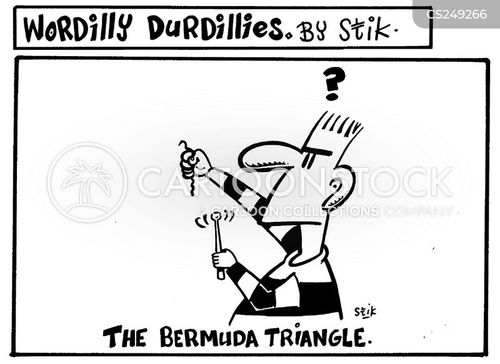 Bermuda Triangle Cartoon