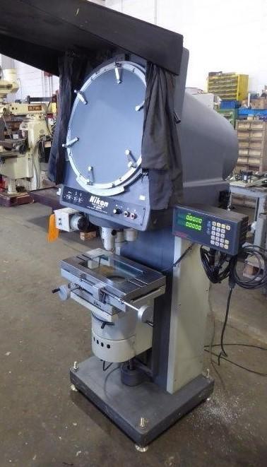 20" NIKON Model V-20A Vertical Beam Floor Model Optical Comparator, S/N 31222.