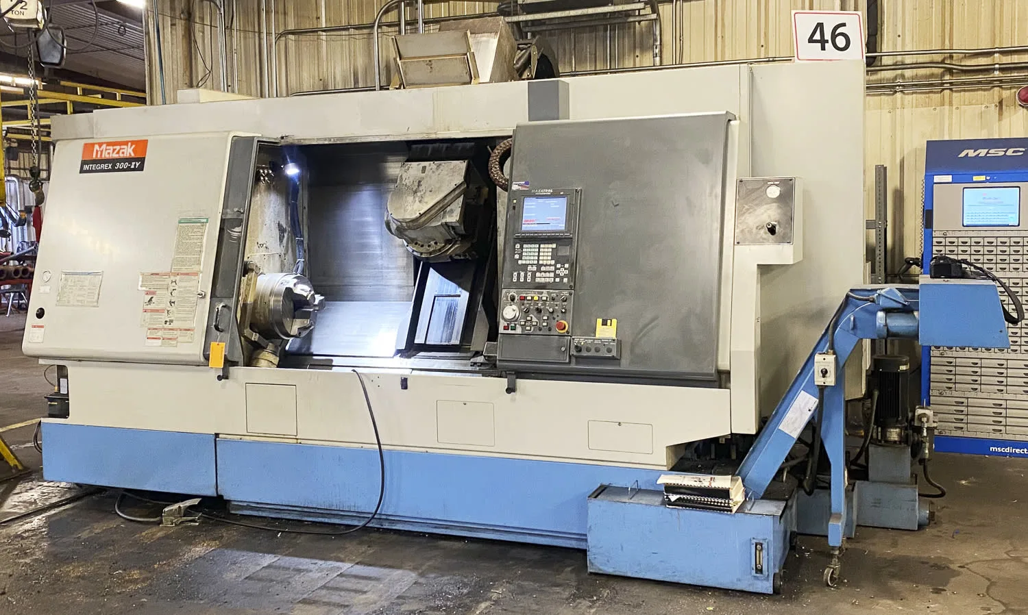 1 - PREOWNED MAZAK CNC TURNING CENTER, MODEL #: INTEGREX300-2Y, S/N: 159903