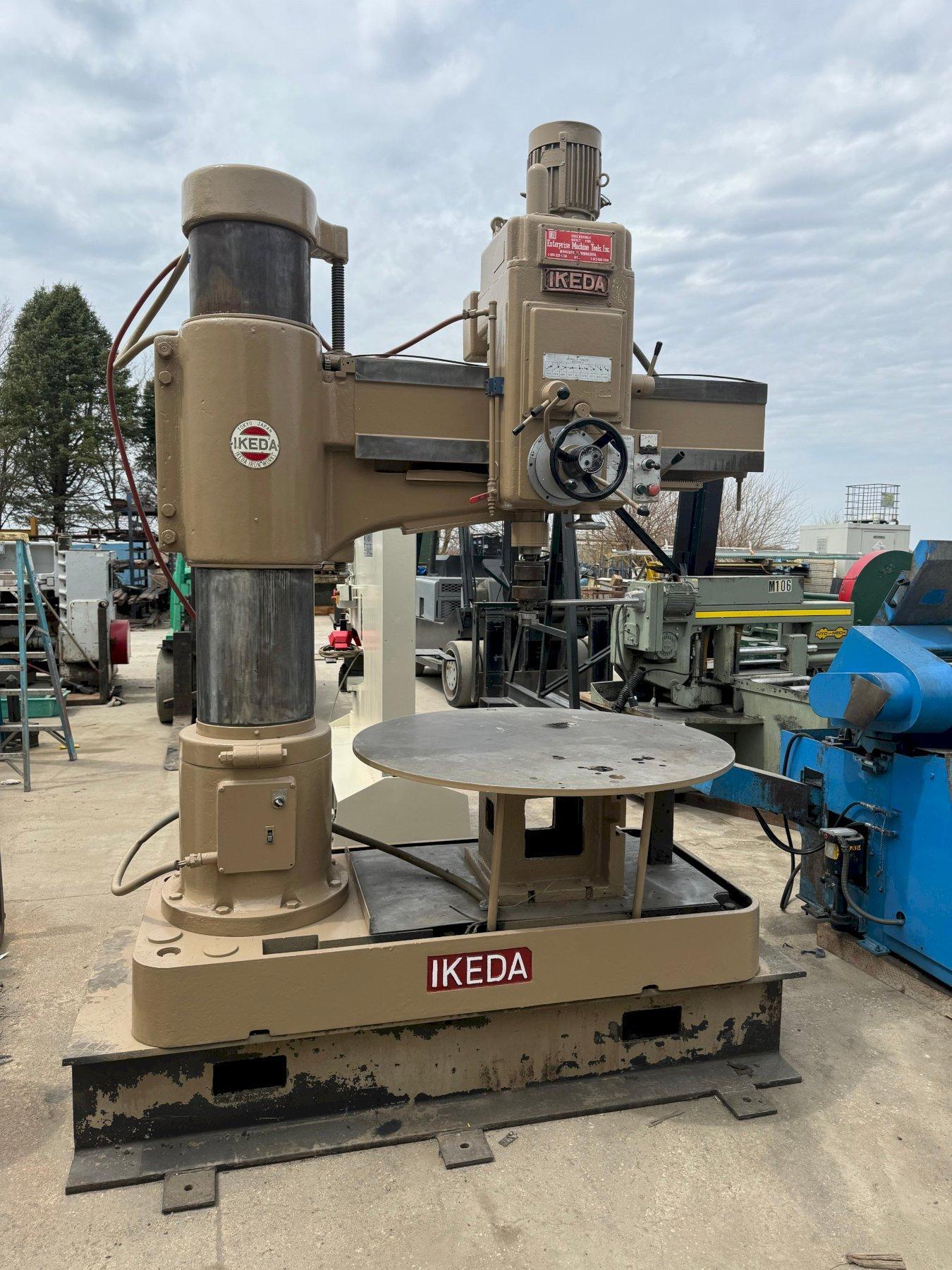 1 - PREOWNED IKEDA RADIAL ARM DRILL, MODEL #: RM-1175, S/N: 81381