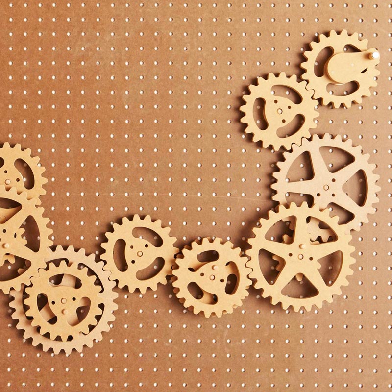 Scrollsawn Gears