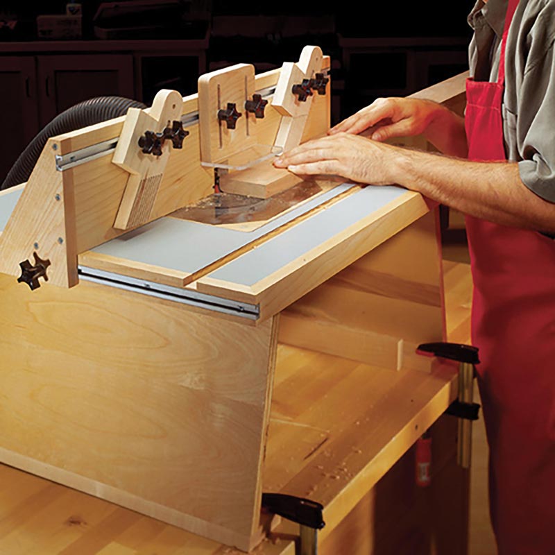 Benchtop Router Table Woodworking Plan from WOOD Magazine