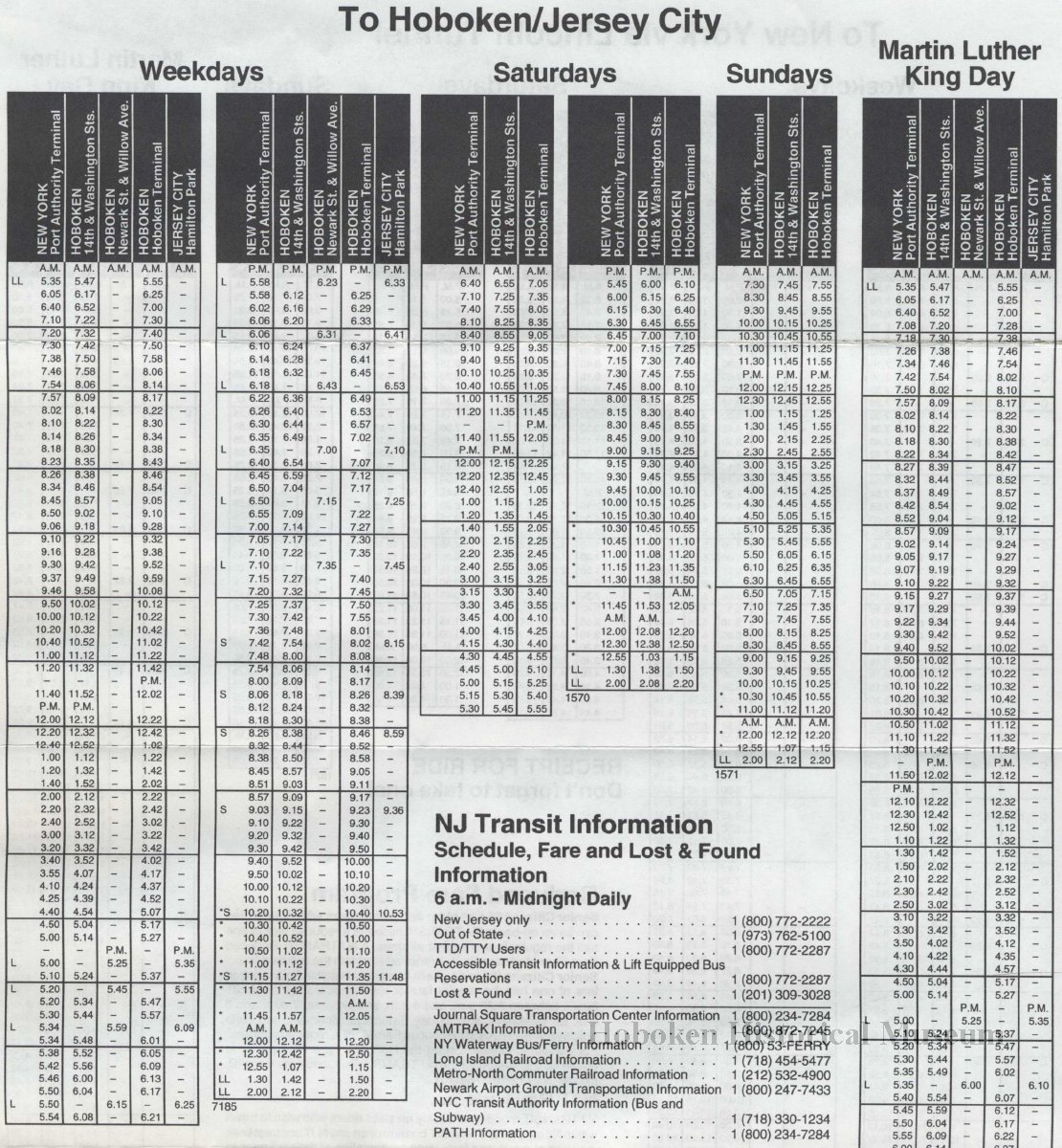 Nj Transit Bus Schedule Pdf 2024 Printable