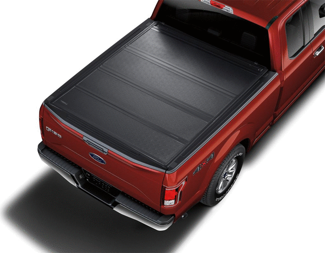 VML3Z-84501A42-C - Hard Folding Tonneau Cover For 5.5-Ft Bed 2017-2024 ...