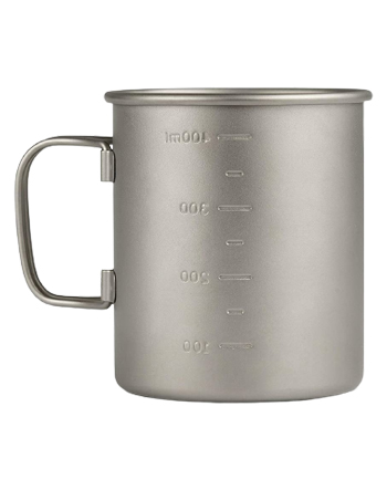 FinessCity Titanium Camping Mug