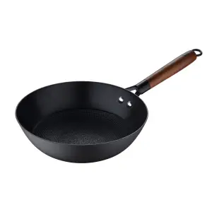 Masterpro Bgmp-3818 Wok 24x44x7.5cm Pressed Iron Odin