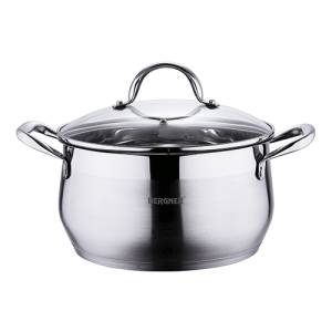 Bergner Bg-6530 Casserole 24x10cm 4.5l Ss Ind W/l Gourmet